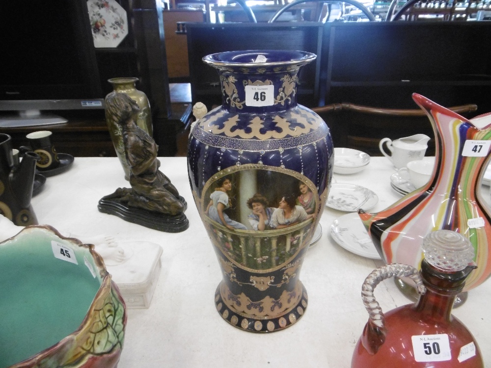 An antique royal Limoges vase, - Image 2 of 16