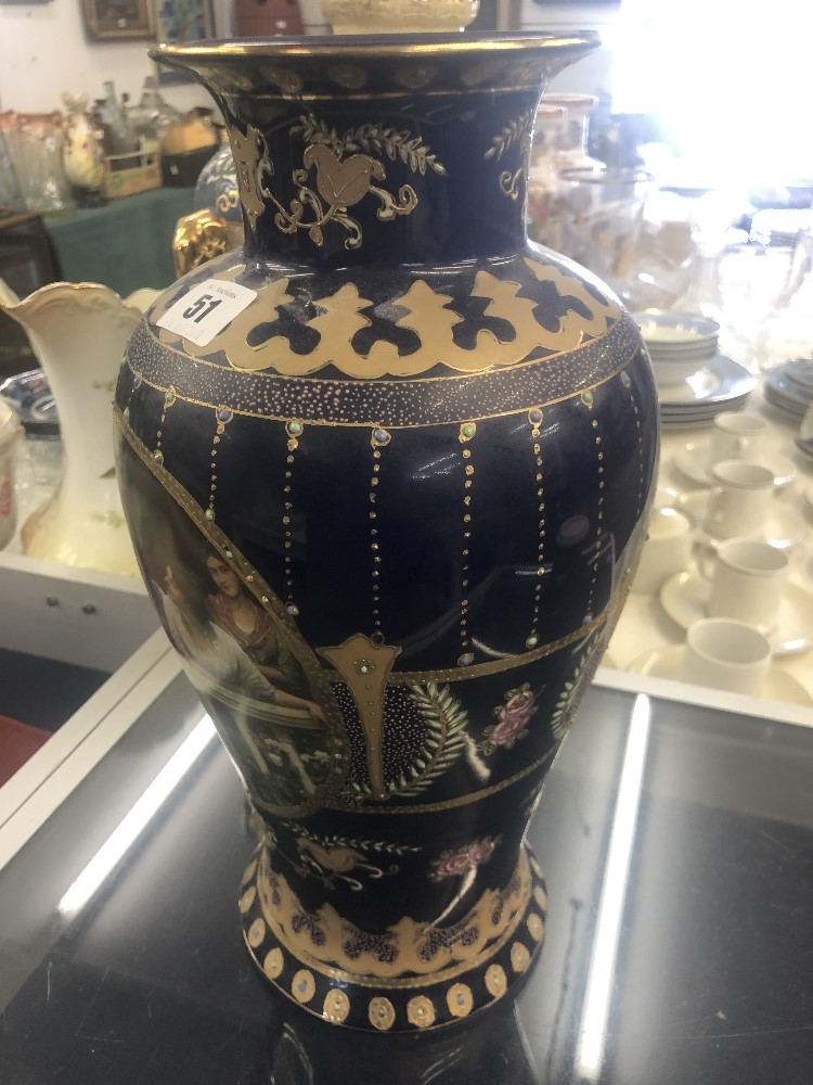 An antique royal Limoges vase, - Image 9 of 16