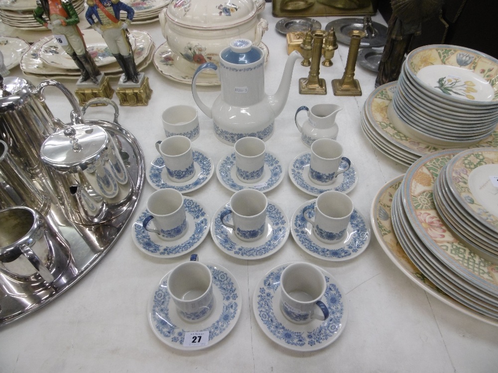 A Royal Doulton coffee set