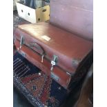 Vintage leather suit case