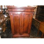 A 19th century continental mahogany tallboy