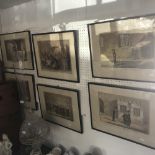 A set of five engravings Rakes progress plus one other