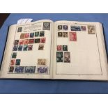 An old stamp album