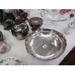 A quantity of assorted silver plate