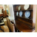 AN OAK DRESSER (CIRCA 1920) STAMPED MAPLES ON BACK, 152X190CM APPROX.