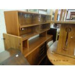 A retro Dyrland tambour front wall unit