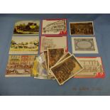 Twenty-three assorted postcards inc.