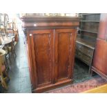 A 19th century continental mahogany tallboy