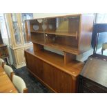 A retro Dyrland tambour front wall unit