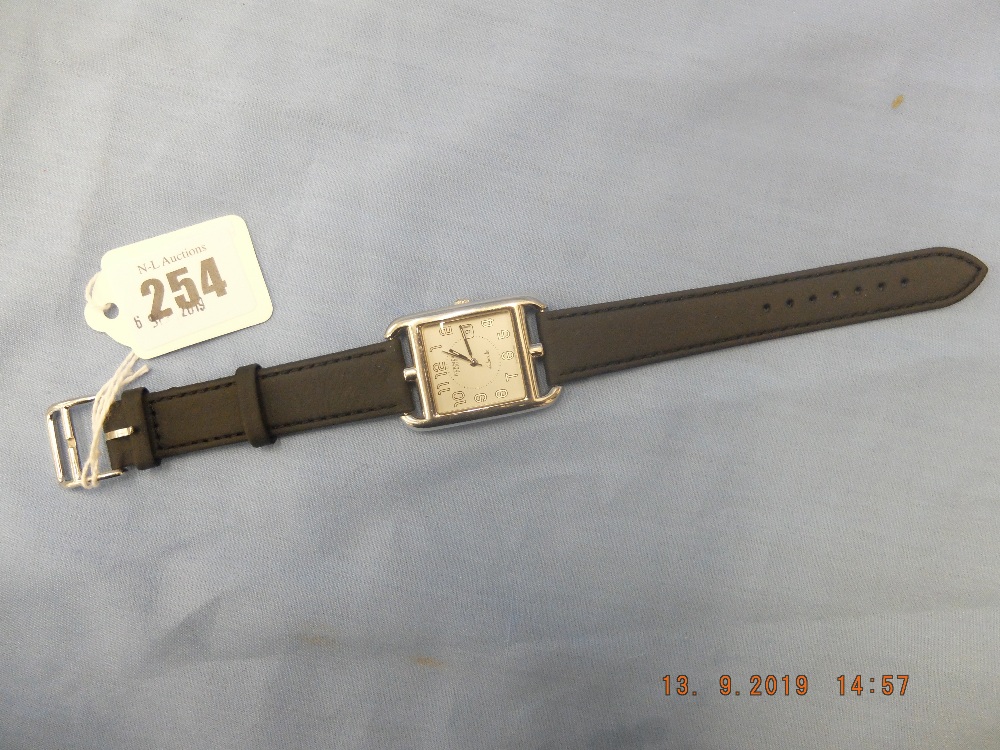A Hermes, Cape Cod automatic watch, with mechanic movement, - Image 2 of 2