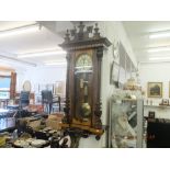 A 19th century Vienna regulator clock