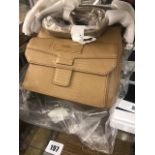 A DKNY, camel,handbag, colour code 262, style:763510102u, leather, brand new unused,