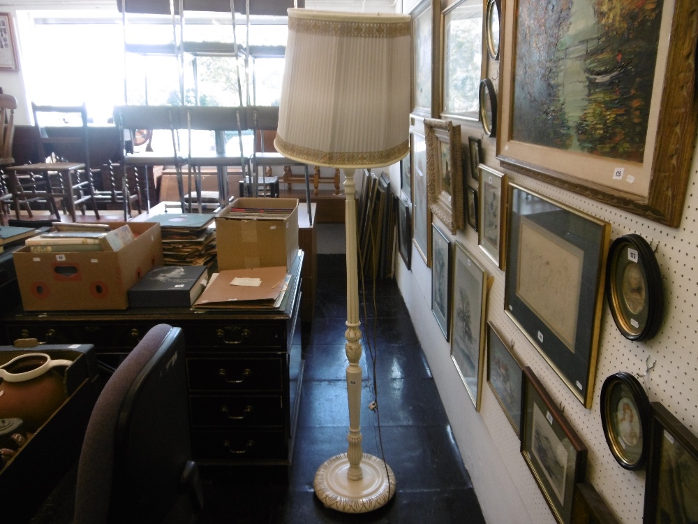 A standard lamp