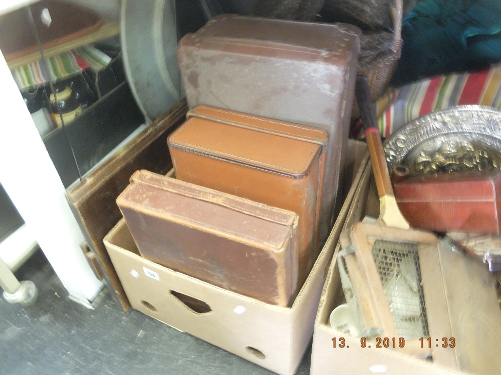 Three old briefcases - Image 2 of 2