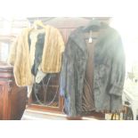 A fur coat,