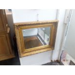 A good quality gilt framed mirror