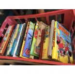 A quantity of assorted children's annuals