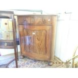 A 19th century mahogany side cabinet