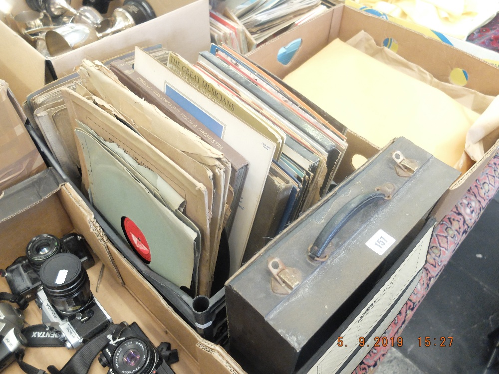 A quantity of records