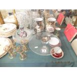 A quantity of assorted sundries including glass and china
