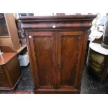 A 19th century continental mahogany tallboy