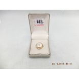 An ex shop stop 9ct gold Limit ladies watch