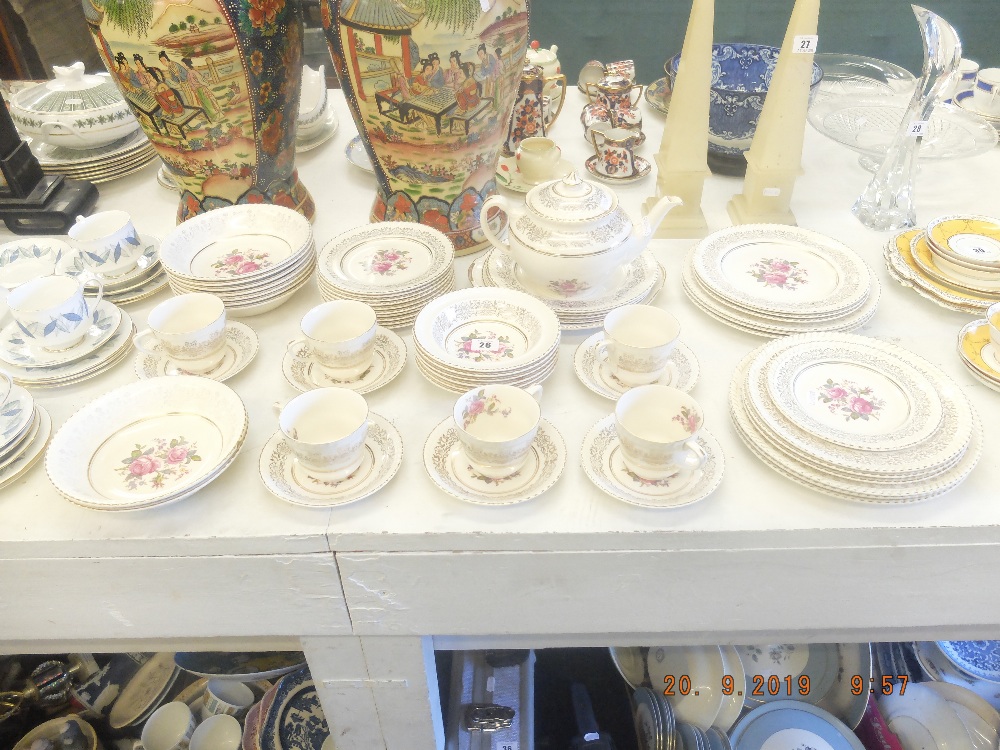 A Johnson Brothers tea set