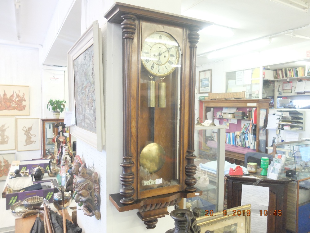 A Vienna regulator clock