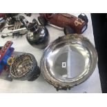 A quantity of assorted silver plate