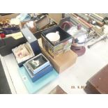 A selection of assorted items including a Tiffany & Co note book,