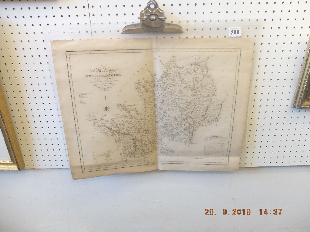 An antique map, - Image 2 of 2