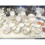 A Royal Imperial tea and dinner set