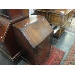 A mahogany bureau