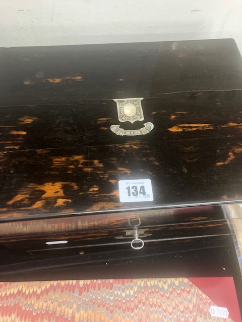 A 19th century coromandel vanity/jewellery box - Image 3 of 16