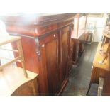 A 19th century continental mahogany tallboy