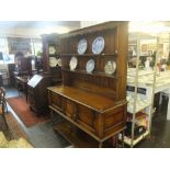 An oak dresser