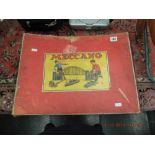 A boxed Meccano set