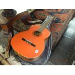 A cased classical guitar, Digiorgio model: estudante 18,
