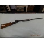 An air rifle, .