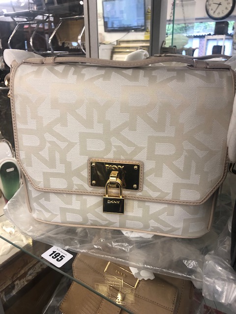 A DKNY, hemp-sand handbag, colour code 264, style:763411602u, - Image 5 of 6