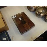 A Regency tooled leather box