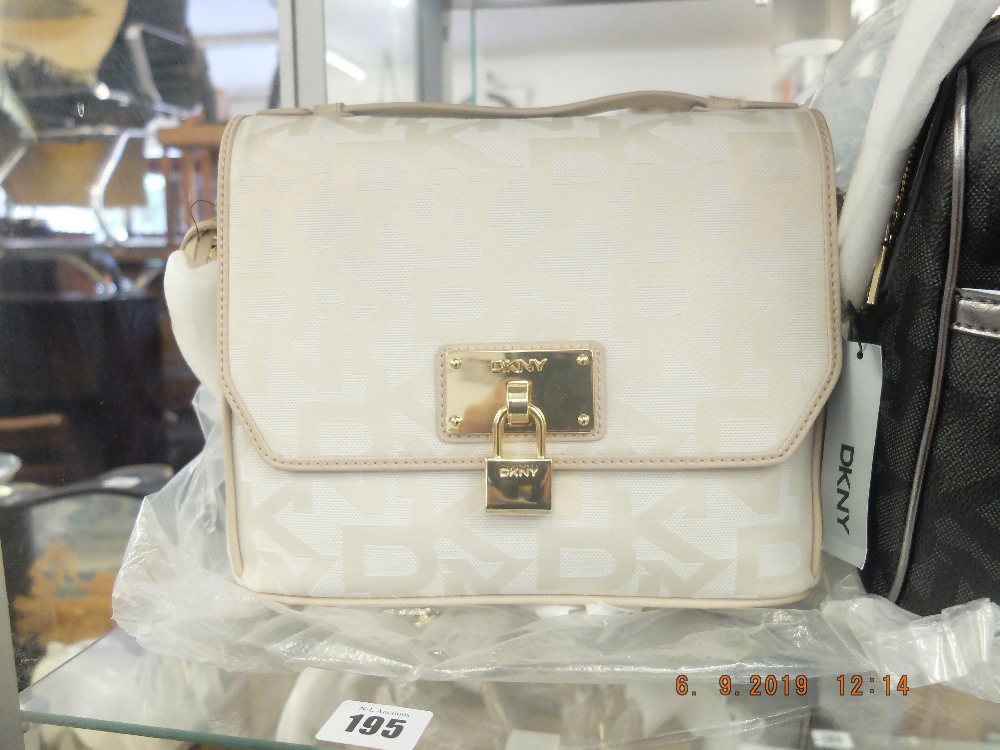 A DKNY, hemp-sand handbag, colour code 264, style:763411602u, - Image 2 of 6