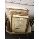 A quantity of assorted pictures including possible Banksy