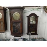 Two wall clocks