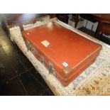 Vintage leather suit case