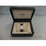 A gentleman's slim line Frederique Constant slim line classic watch with original box and paperwork