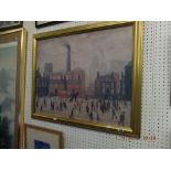 A framed Lowry olio graph