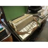 A Hohner Verde accordion in original case A/F