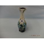 An Emma Bossons Moorcroft posy vase