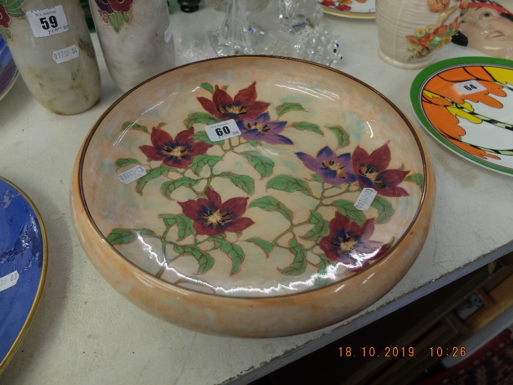 A Royal Doulton Magnella floral dish